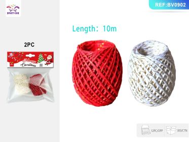 Christmas Pull-up Paper Roll (Option: Golden thread 2PC)